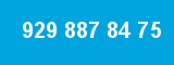 929 887 84 75 929 887 84 75